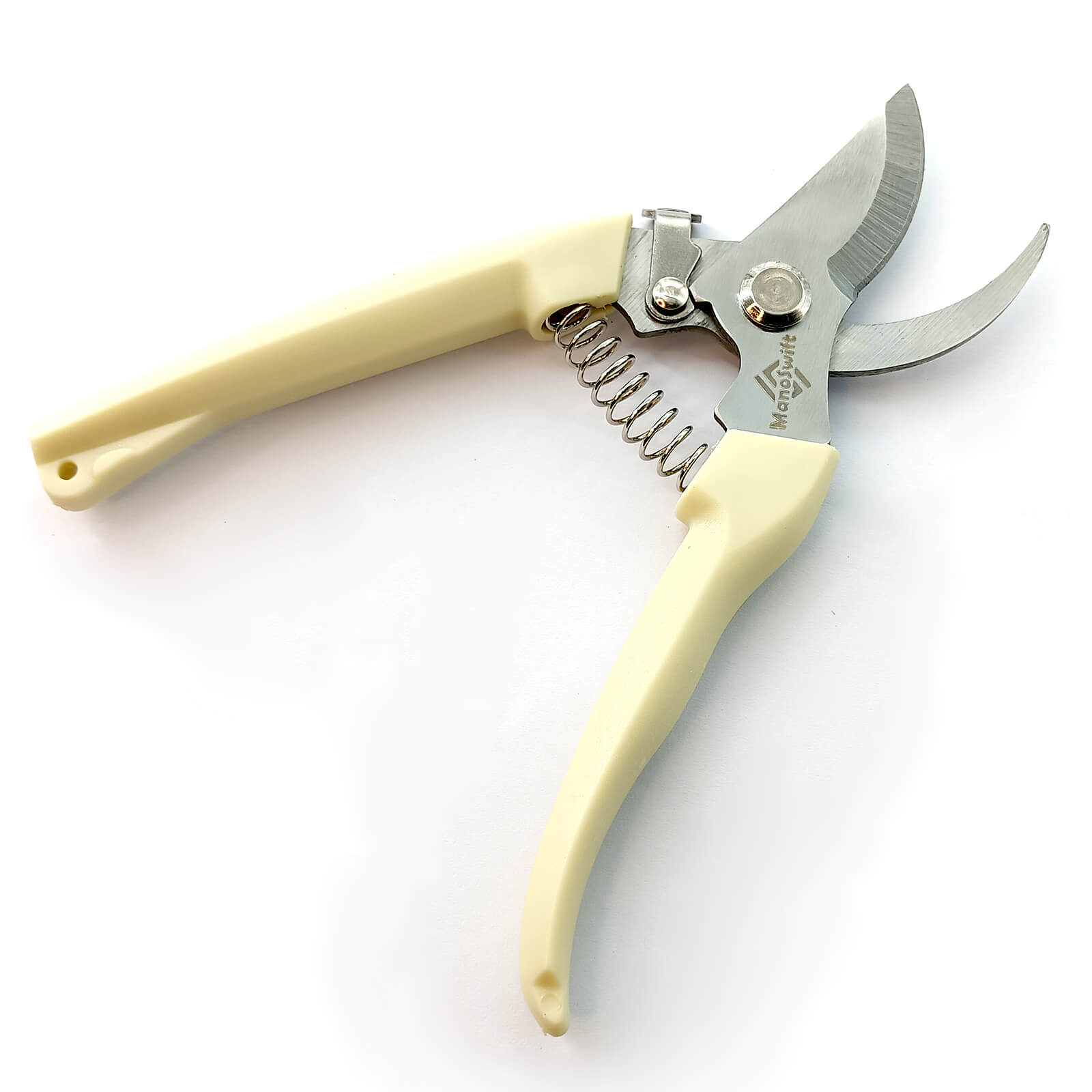 ManoSwift Flower Scissors Set: 2-Pack Premium Thickened Stainless Steel Floral Shears — Heavy-Duty Pruners for Flowers, Branches & Leaves